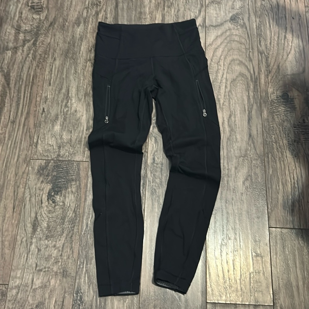 Ice queen Leggings with Zipper Pockets